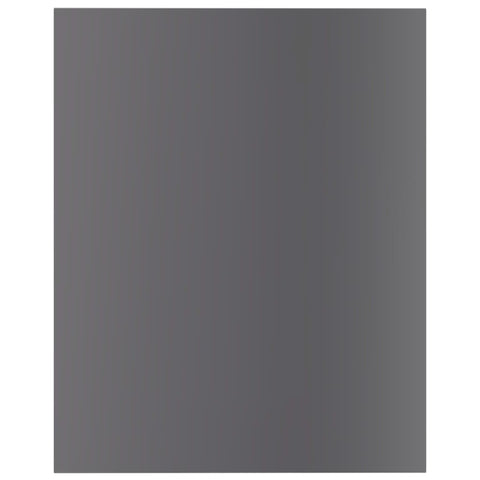 vidaXL Bookshelf Boards 8 pcs High Gloss Grey 40x50x1.5 cm Engineered Wood
