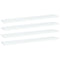 vidaXL Bookshelf Boards 4 pcs White 60x10x1.5 cm Engineered Wood