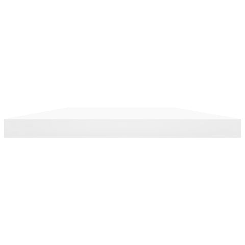 vidaXL Bookshelf Boards 4 pcs White 60x10x1.5 cm Engineered Wood