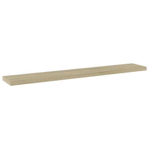 vidaXL Bookshelf Boards 4 pcs Sonoma Oak 60x10x1.5 cm Engineered Wood