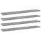 vidaXL Bookshelf Boards 4 pcs Concrete Grey 60x10x1.5 cm Engineered Wood