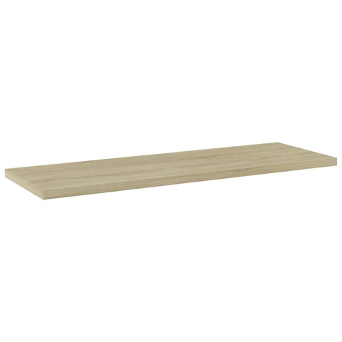 vidaXL Bookshelf Boards 4 pcs Sonoma Oak 60x20x1.5 cm Engineered Wood