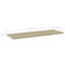 vidaXL Bookshelf Boards 4 pcs Sonoma Oak 60x20x1.5 cm Engineered Wood