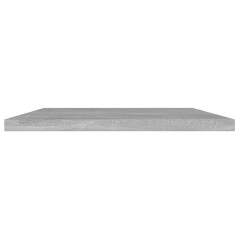 vidaXL Bookshelf Boards 4 pcs Concrete Grey 60x20x1.5 cm Engineered Wood