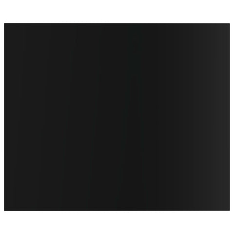 vidaXL Bookshelf Boards 8 pcs High Gloss Black 60x50x1.5 cm Engineered Wood