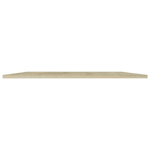 vidaXL Bookshelf Boards 4 pcs Sonoma Oak 80x20x1.5 cm Engineered Wood