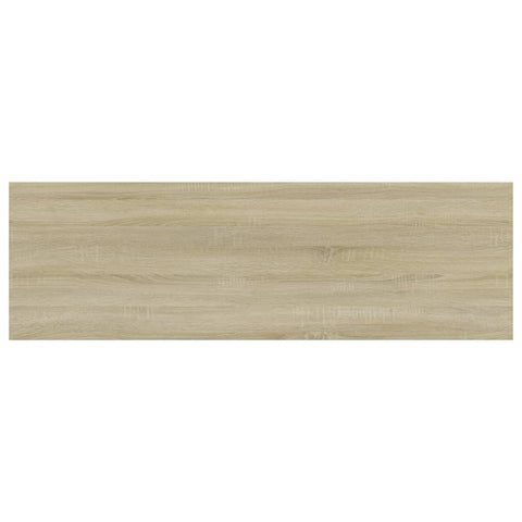 vidaXL Bookshelf Boards 4 pcs Sonoma Oak 80x20x1.5 cm Engineered Wood
