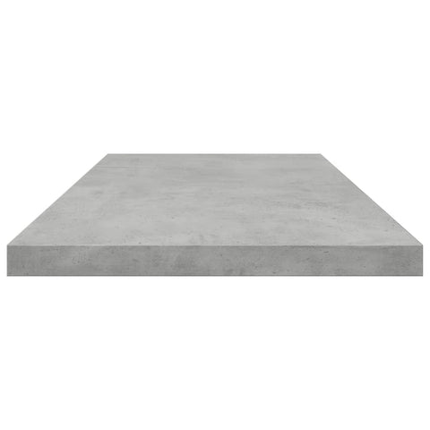 vidaXL Bookshelf Boards 4 pcs Concrete Grey 80x20x1.5 cm Engineered Wood