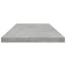 vidaXL Bookshelf Boards 4 pcs Concrete Grey 80x20x1.5 cm Engineered Wood
