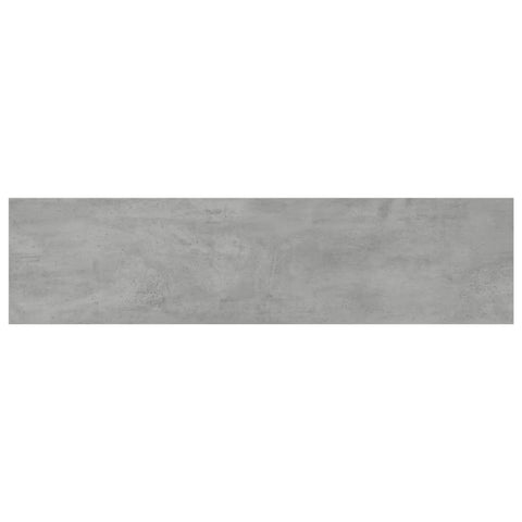 vidaXL Bookshelf Boards 4 pcs Concrete Grey 80x20x1.5 cm Engineered Wood
