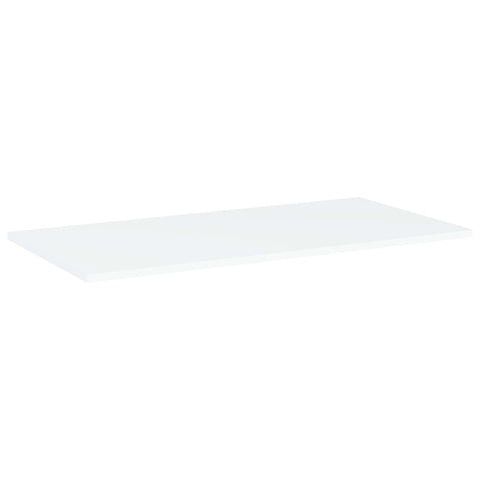 vidaXL Bookshelf Boards 4 pcs White 80x40x1.5 cm Engineered Wood