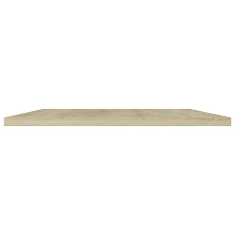 vidaXL Bookshelf Boards 4 pcs Sonoma Oak 80x40x1.5 cm Engineered Wood