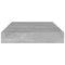 vidaXL Bookshelf Boards 4 pcs Concrete Grey 100x10x1.5 cm Engineered Wood