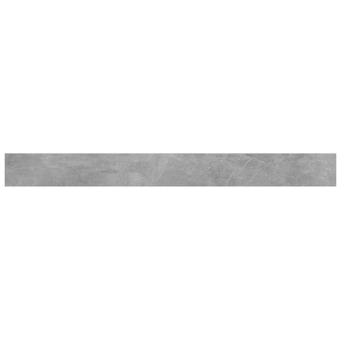 vidaXL Bookshelf Boards 4 pcs Concrete Grey 100x10x1.5 cm Engineered Wood