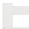 vidaXL Bed Frame without Mattress White Solid Pine Wood 140x200 cm