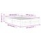 vidaXL Bed Frame without Mattress Dark Grey Solid Pine Wood 140x200 cm