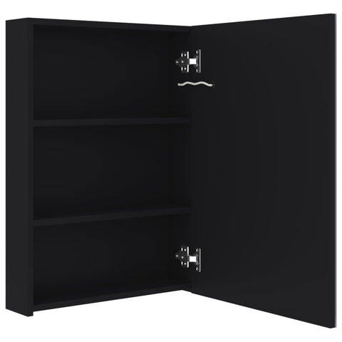 vidaXL LED Bathroom Mirror Cabinet 50x13x70 cm