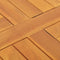 vidaXL Table Top Solid Teak Wood Round 2.5 cm 50 cm