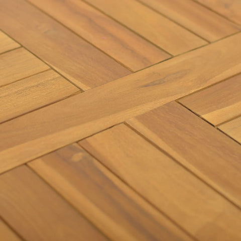 vidaXL Square Table Top 50x50x2.5 cm Solid Wood Teak