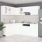 vidaXL 11 Piece Kitchen Cabinet Set Lyon White Engineered Wood
