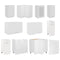 vidaXL 11 Piece Kitchen Cabinet Set White Engineered Wood