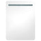 vidaXL LED Bathroom Mirror Cabinet Oak 60x11x80 cm