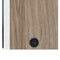 vidaXL LED Bathroom Mirror Cabinet 89x14x62 cm White and Oak