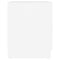 vidaXL Bedside Cabinets 2 pcs White 40x40x50 cm Engineered Wood