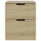 vidaXL Bedside Cabinet Sonoma Oak 40x40x50 cm Engineered Wood