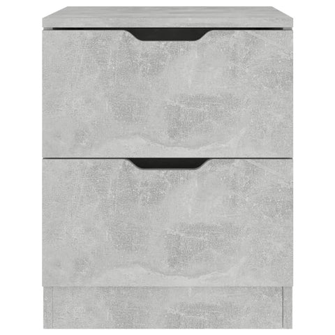 vidaXL Bedside Cabinet Concrete Grey 40x40x50 cm Engineered Wood