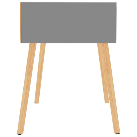 vidaXL Bedside Cabinets 2 pcs Grey 40x40x56 cm Engineered Wood