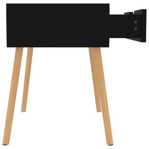 vidaXL Bedside Cabinets 2 pcs High Gloss Black 40x40x56 cm Engineered Wood