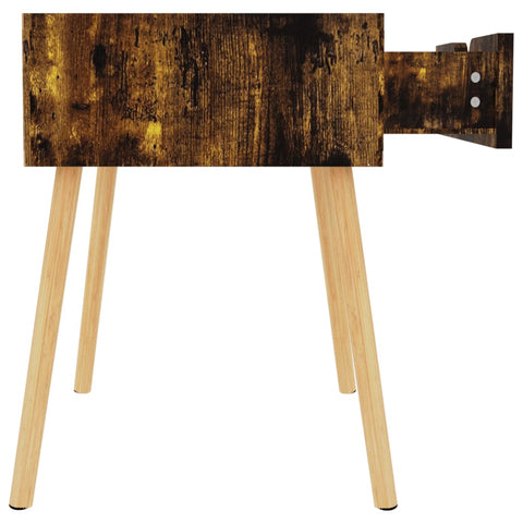 vidaXL Bedside Cabinets 2 pcs Smoked Oak 40x40x56 cm Engineered Wood