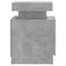 vidaXL Bedside Cabinet Concrete Grey 45x35x52 cm Engineered Wood