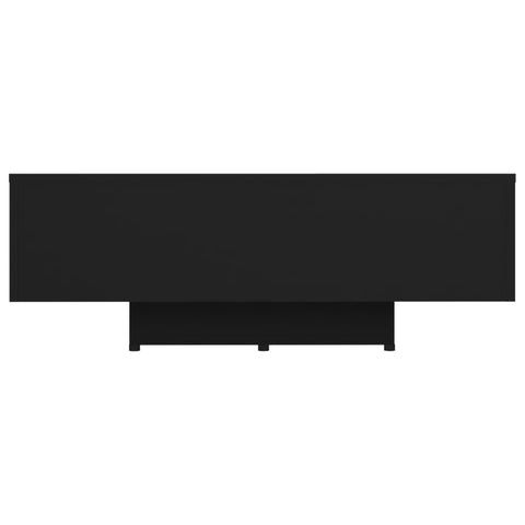 vidaXL Coffee Table Black 85x55x31 cm Engineered Wood