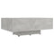 vidaXL Coffee Table Concrete Grey 85x55x31 cm Engineered Wood