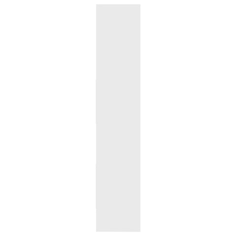 vidaXL Book Cabinet White 40x35x180 cm Engineered Wood