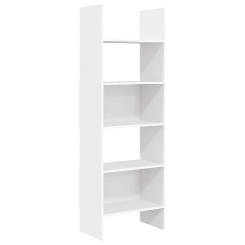 vidaXL Book Cabinet White 60x35x180 cm Engineered Wood