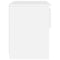 vidaXL Bedside Cabinets 2 pcs White 40x30x39 cm Engineered Wood
