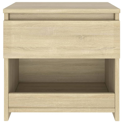 vidaXL Bedside Cabinet Sonoma Oak 40x30x39 cm Engineered Wood