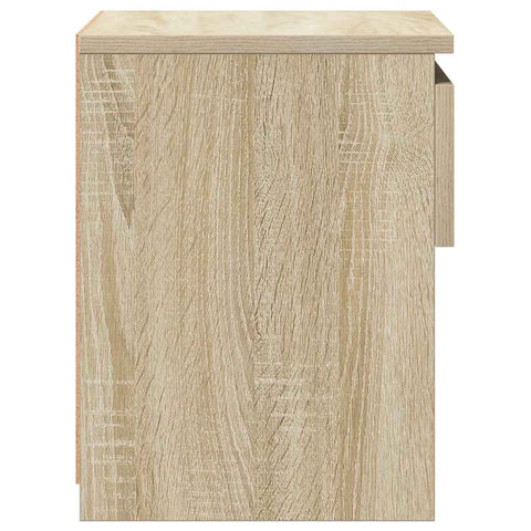vidaXL Bedside Cabinets 2 pcs Sonoma Oak 40x30x39 cm Engineered Wood
