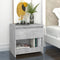 vidaXL Bedside Cabinet Concrete Grey 40x30x39 cm Engineered Wood