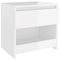 vidaXL Bedside Cabinets 2 pcs High Gloss White 40x30x39 cm Engineered Wood