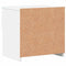 vidaXL Bedside Cabinets 2 pcs High Gloss White 40x30x39 cm Engineered Wood