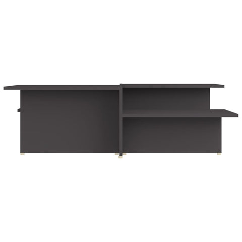 vidaXL Coffee Tables 2 pcs Grey 111.5x50x33 cm Engineered Wood