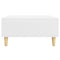 vidaXL Coffee Table White 60x60x30 cm Engineered Wood