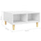 vidaXL Coffee Table White 60x60x30 cm Engineered Wood
