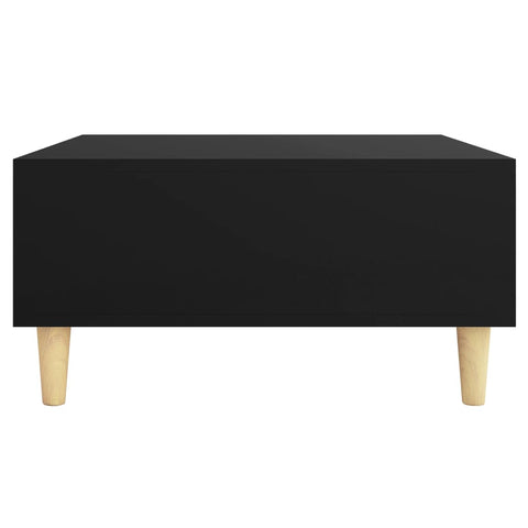 vidaXL Coffee Table Black 60x60x30 cm Engineered Wood