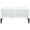 vidaXL Coffee Table White 60x60x30 cm Engineered Wood