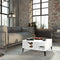 vidaXL Coffee Table White 60x60x30 cm Engineered Wood